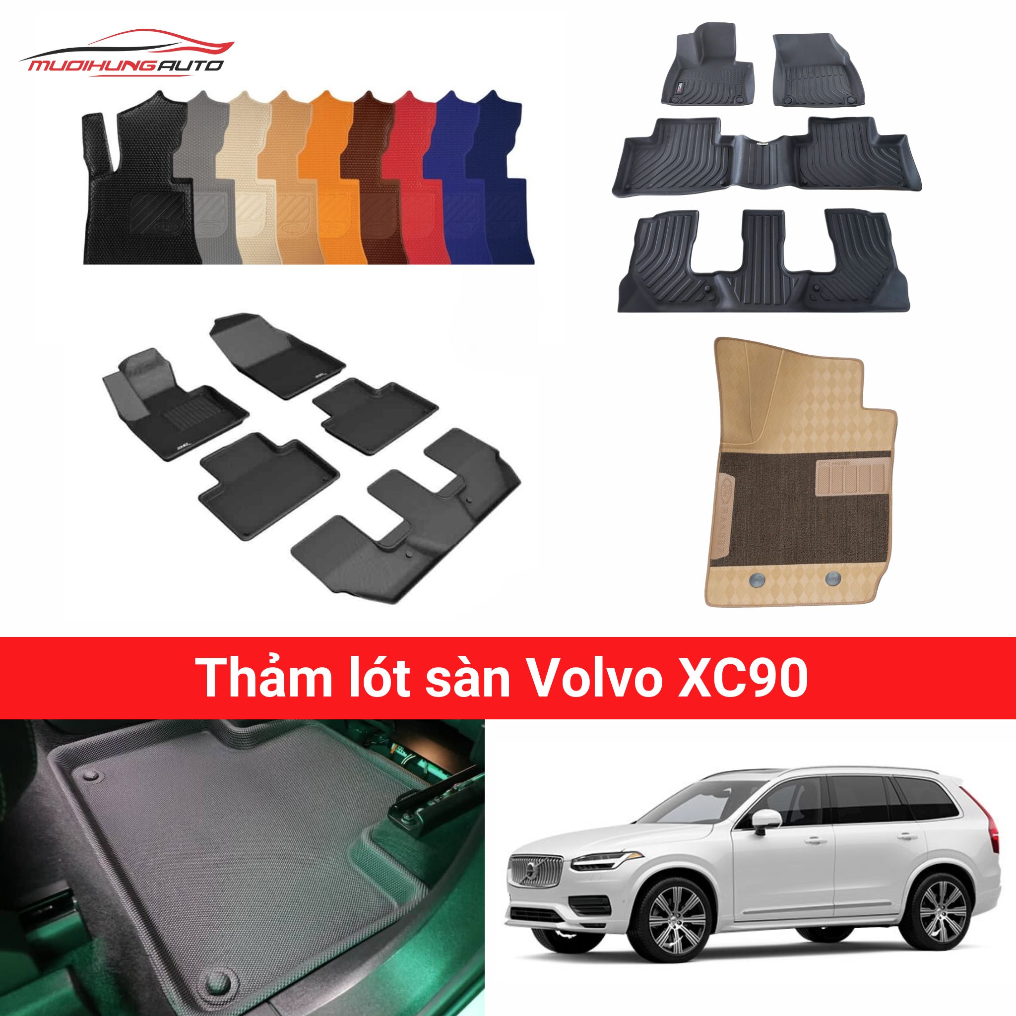 Thảm lót sàn Volvo XC90