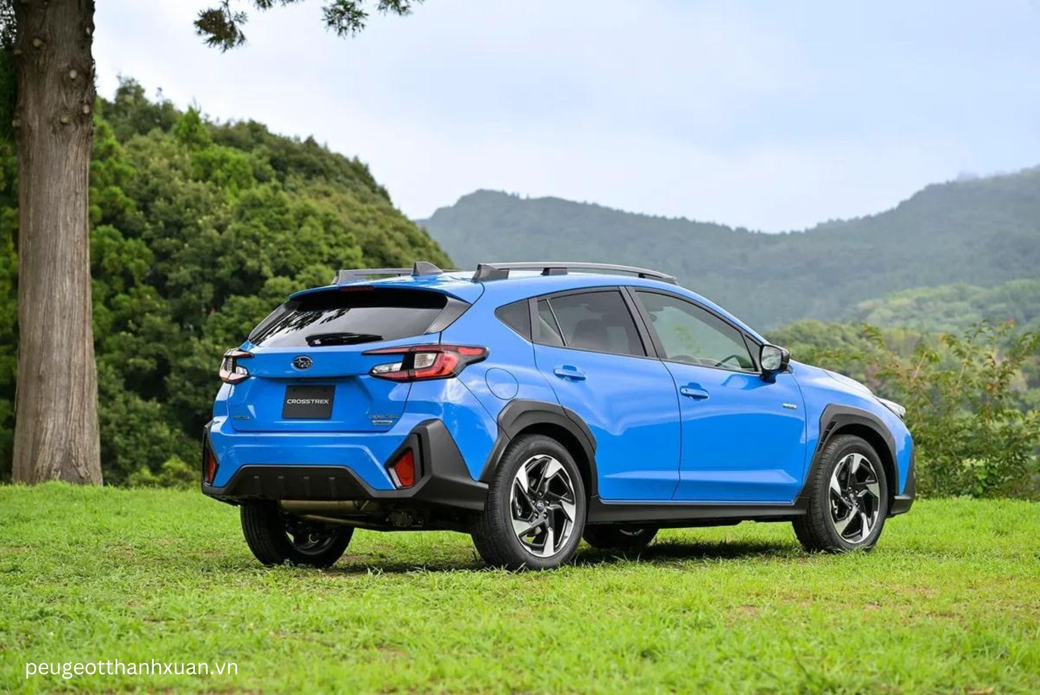 Subaru Crosstrek 2025 sở hữu thân xe cân đối với đường nét sắc xảo