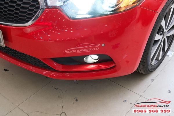 Thay bóng Led Pha và độ bi gầm xe Kia K3 03