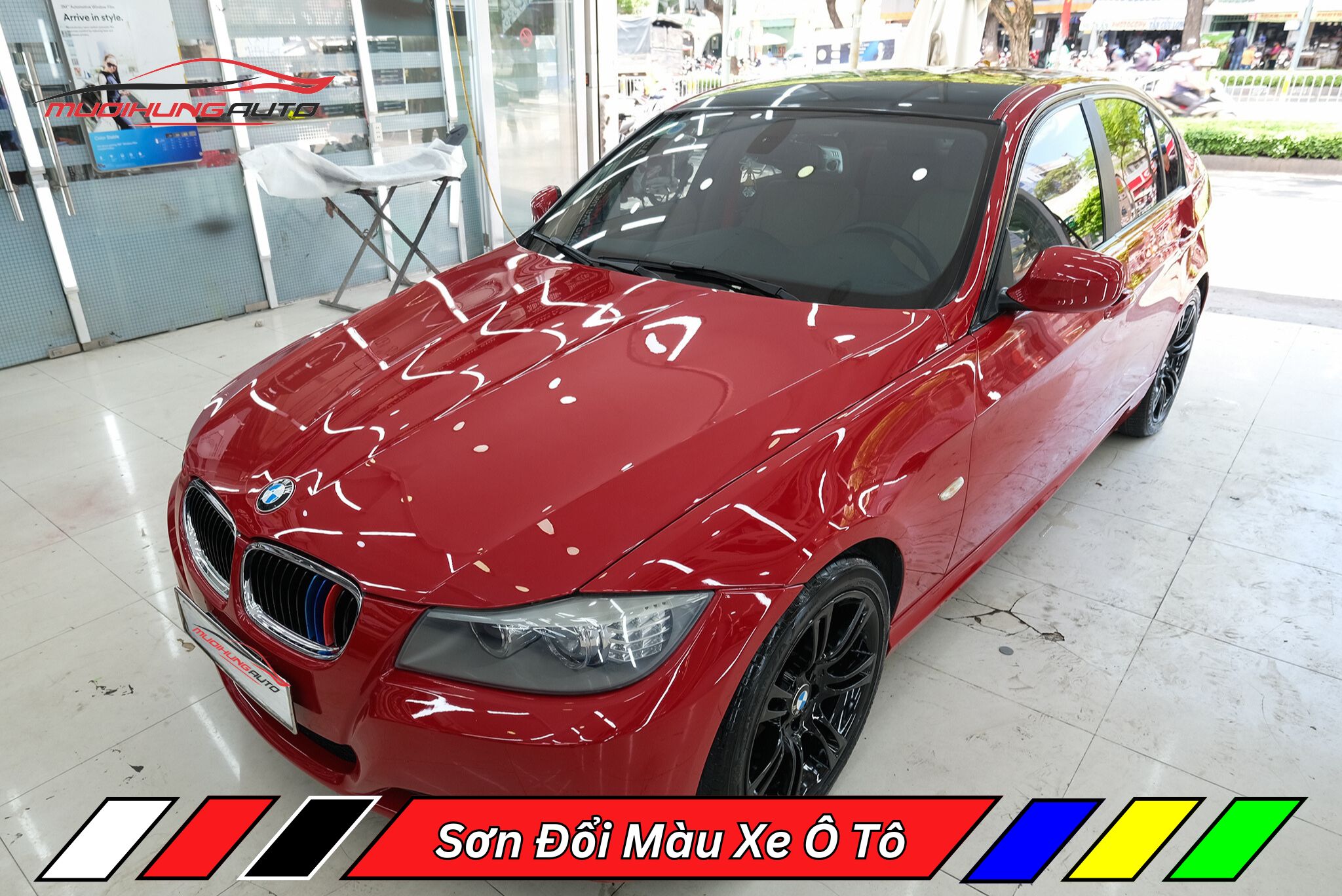Sơn Đổi Màu Xe Ô Tô