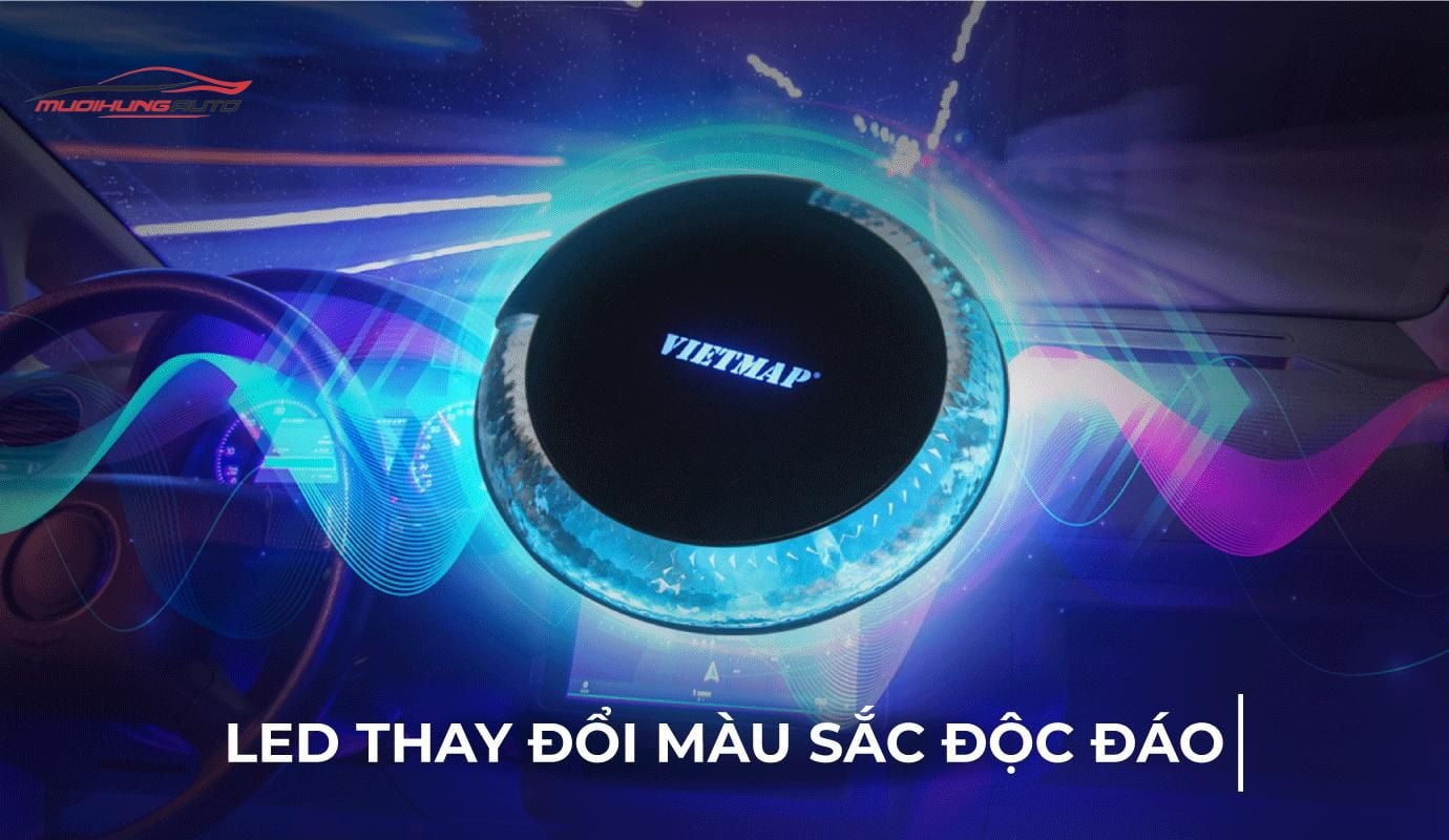 Thiết kế độc quyền với viền LED đổi màu độc đáo
