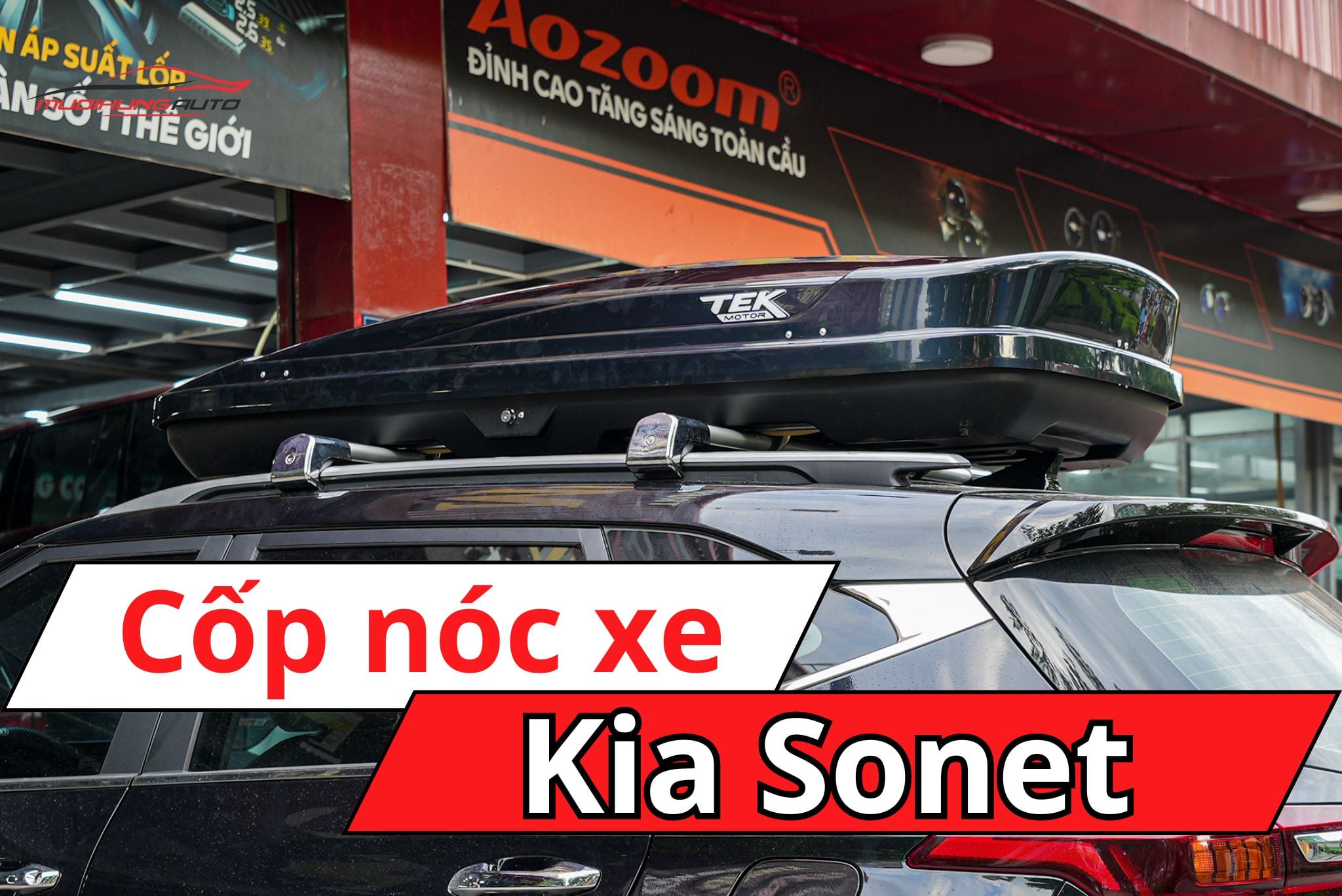 Thùng nóc xe ô tô Kia Sonet