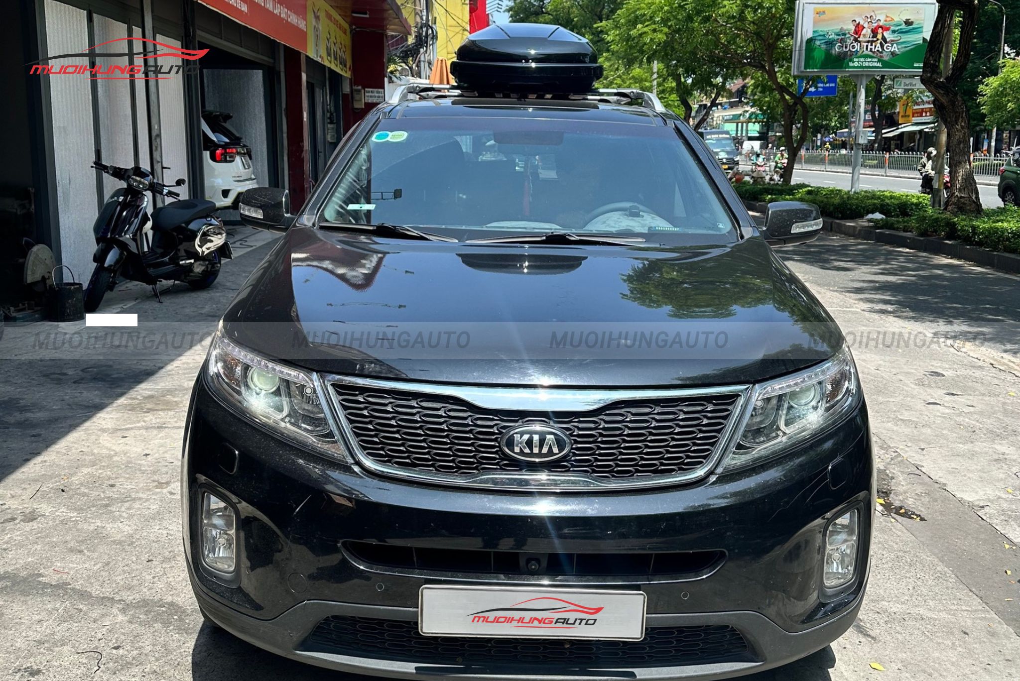 Thùng nóc xe ô tô Kia Sorento 2015