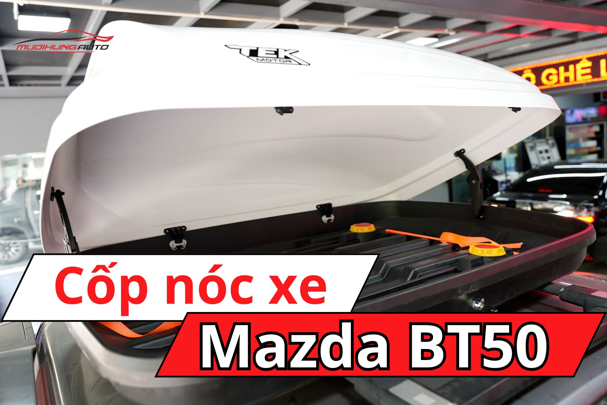 Thùng nóc xe ô tô Mazda BT50