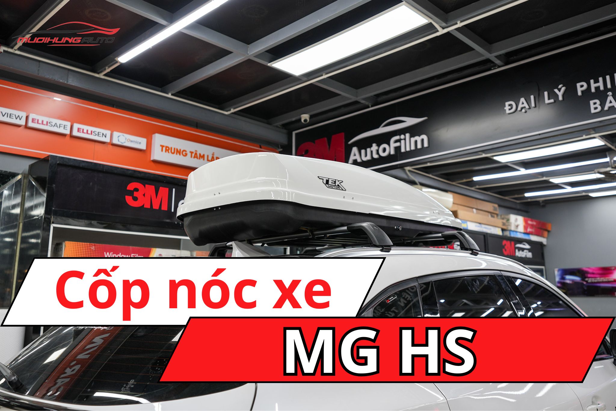 Thùng nóc xe ô tô MG HS