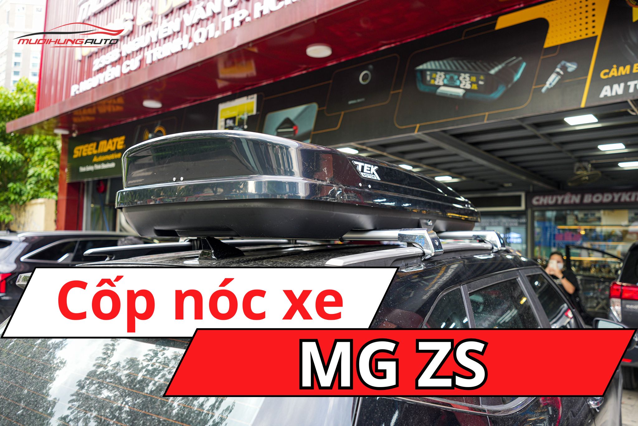 Thùng nóc xe ô tô MG ZS