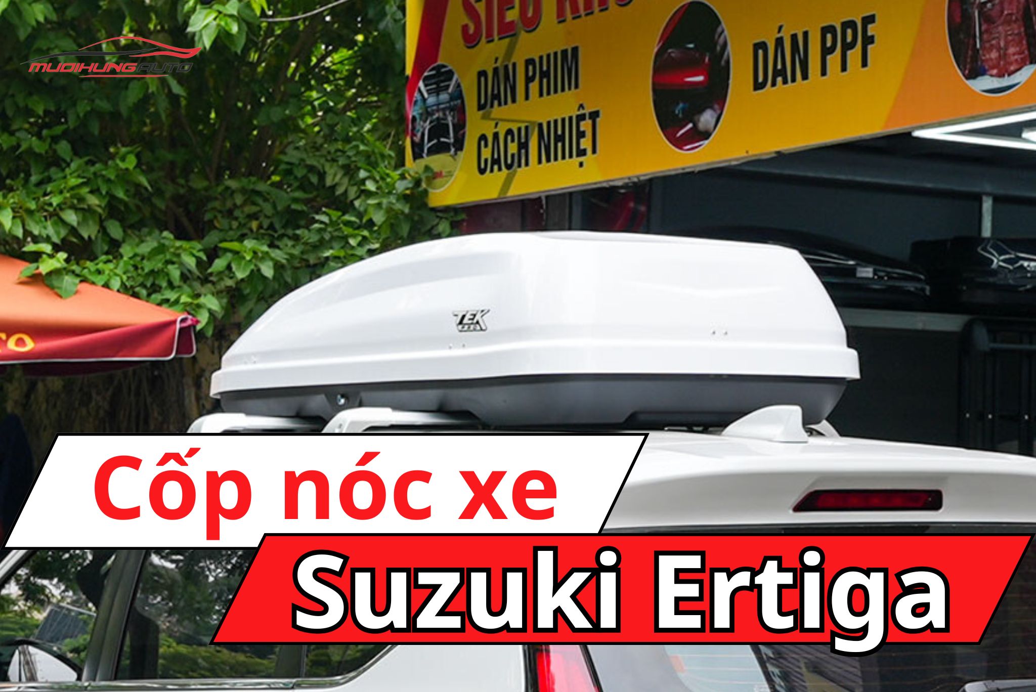 Thùng nóc xe ô tô Suzuki Ertiga