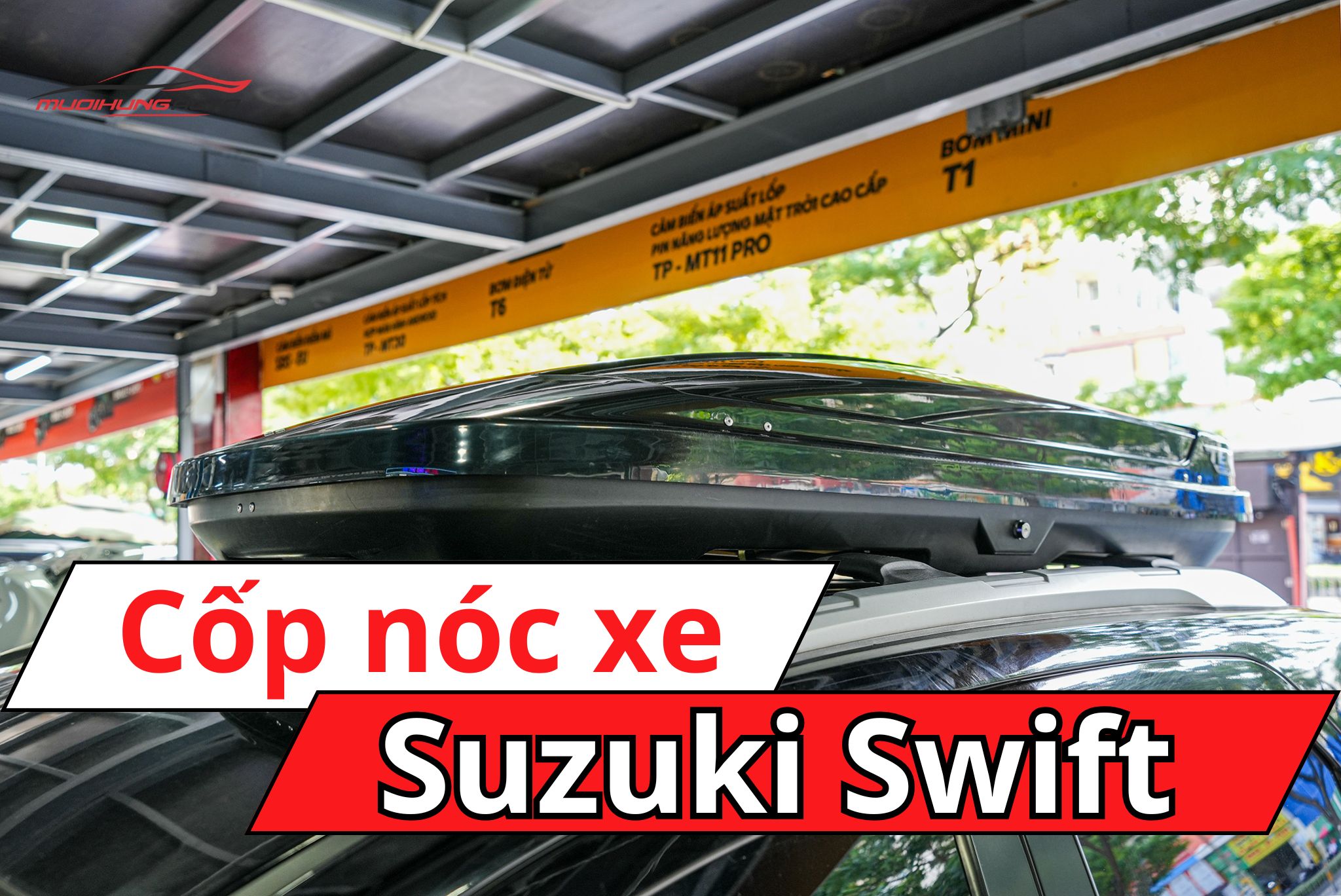 Thùng nóc xe ô tô Suzuki Swift