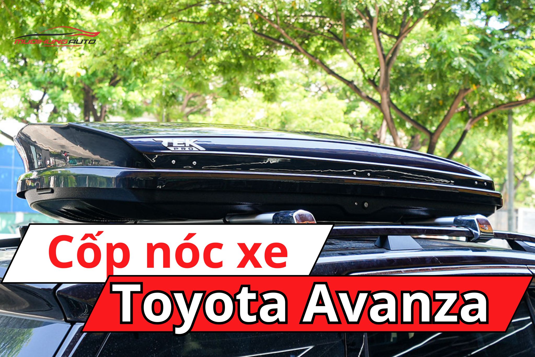 Thùng nóc xe ô tô Toyota Avanza