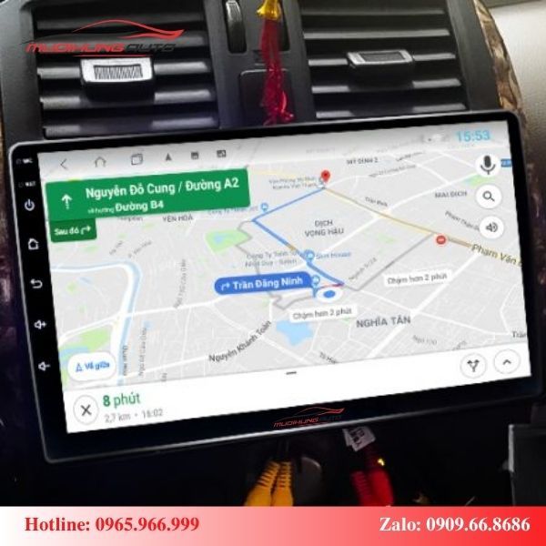 Tích hợp bản đồ chỉ dẫn đường chính xác