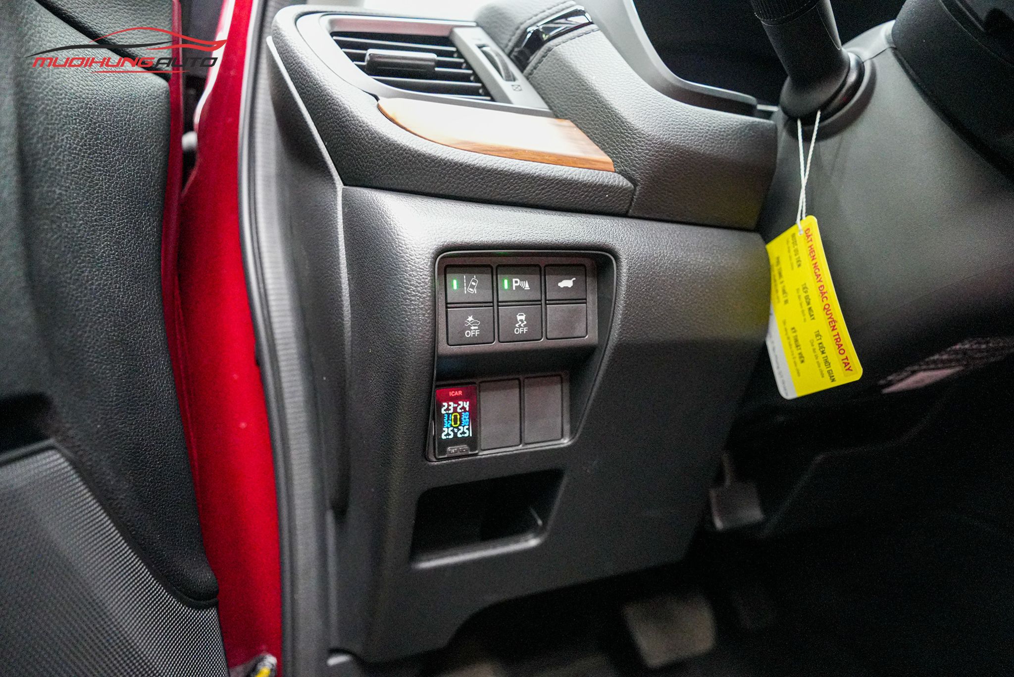 Lắp TPMS ICAR Ellisafe C397 cho Honda CRV