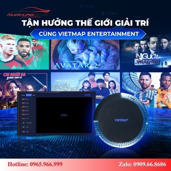 Trải nghiệm kho giải trí đa phương tiện