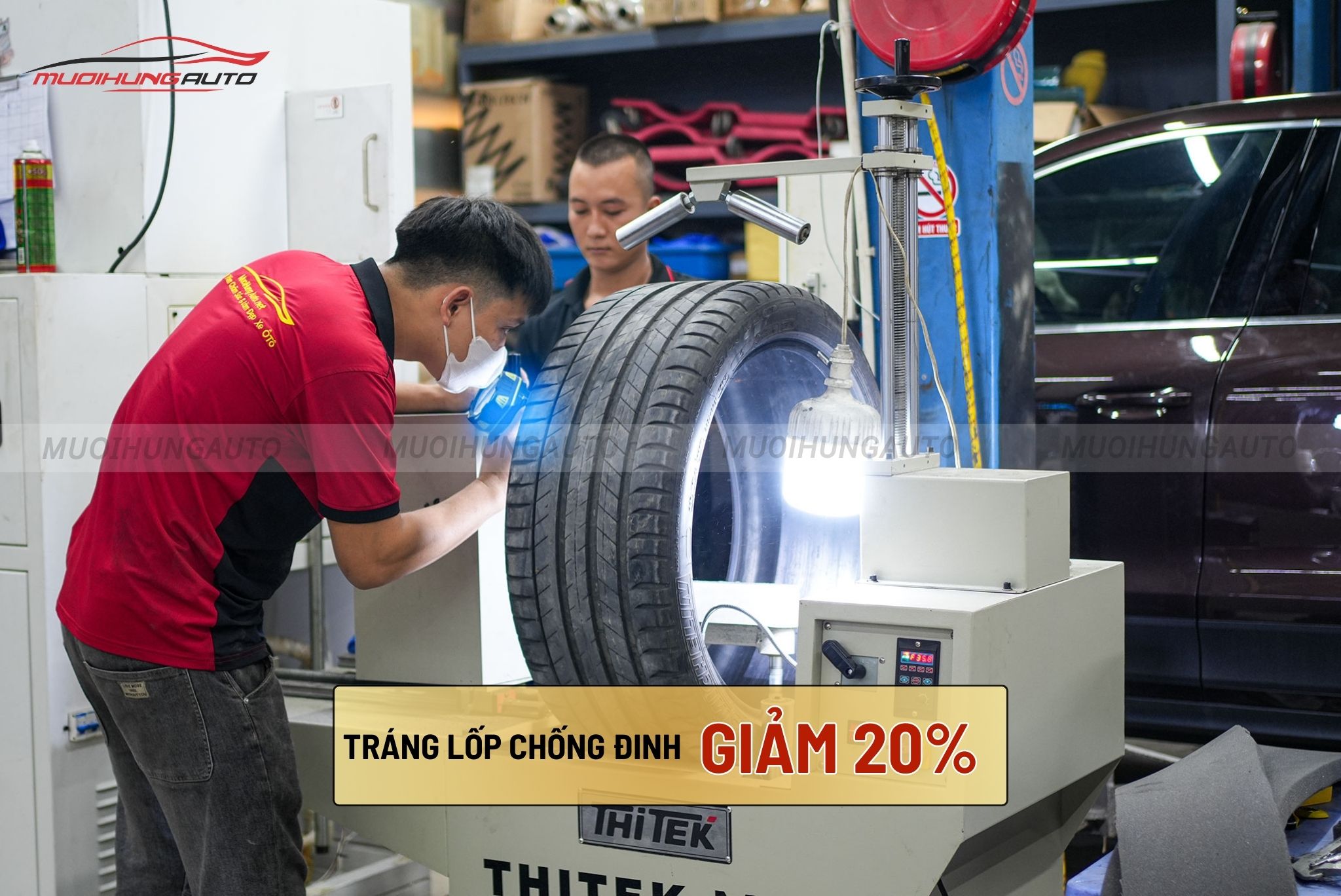 Tráng lốp chống đinh – Ưu đãi đến 20%