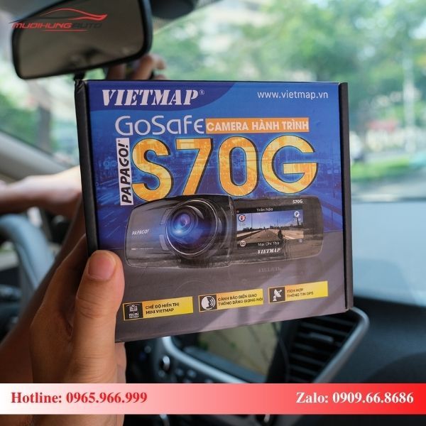 Lắp Camera Hành Trình Vietmap S70G Kết Hợp Bộ Áp Suất Lốp Xe Hyundai Accent chất lượng
