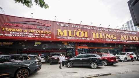 trung tâm chăm sóc xe Mười Hùng Auto