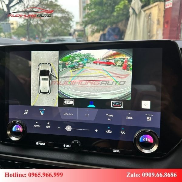 Tương thích với màn hình trung tâm của xe