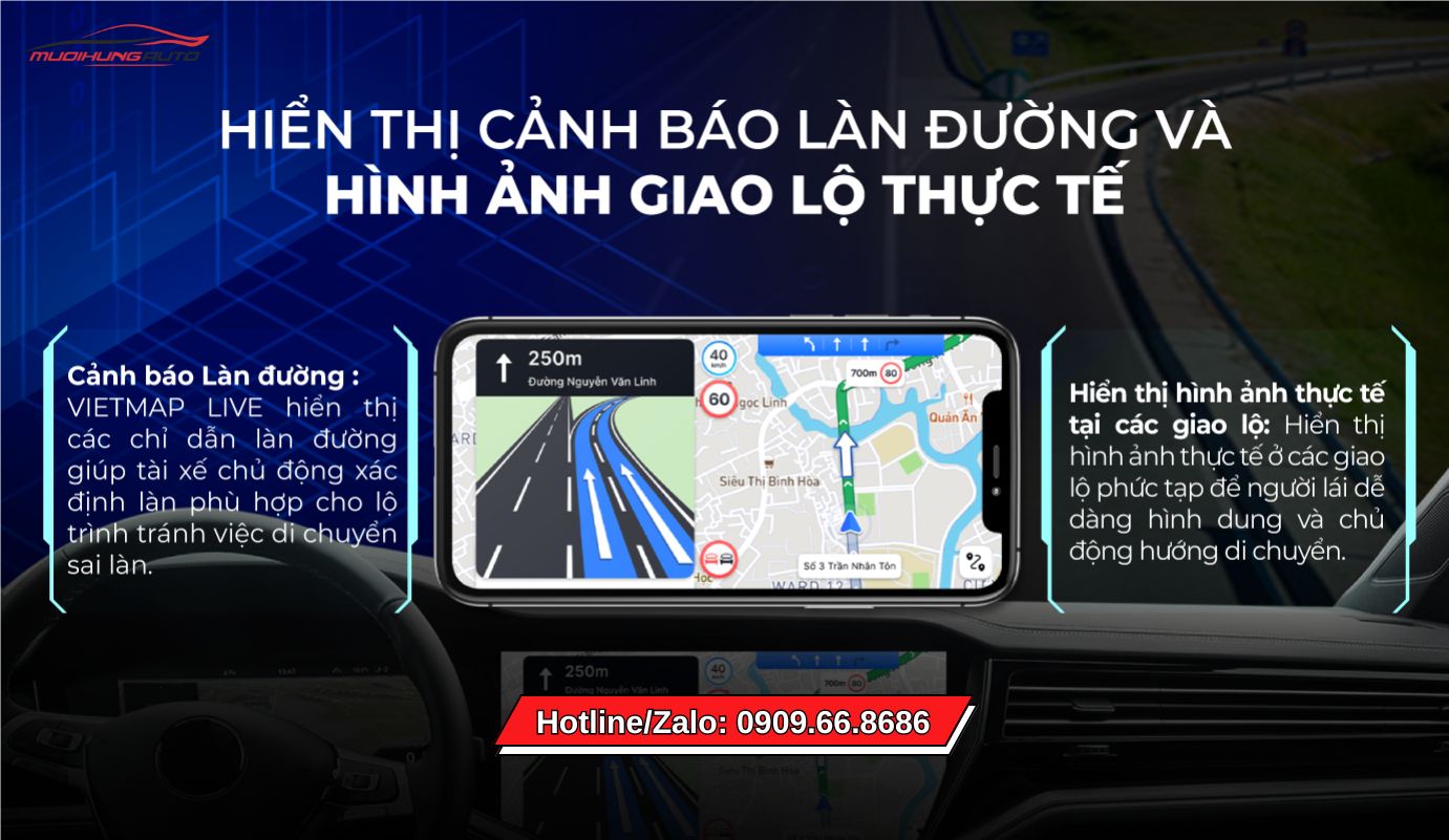 Ứng dụng dẫn đường Vietmap Live