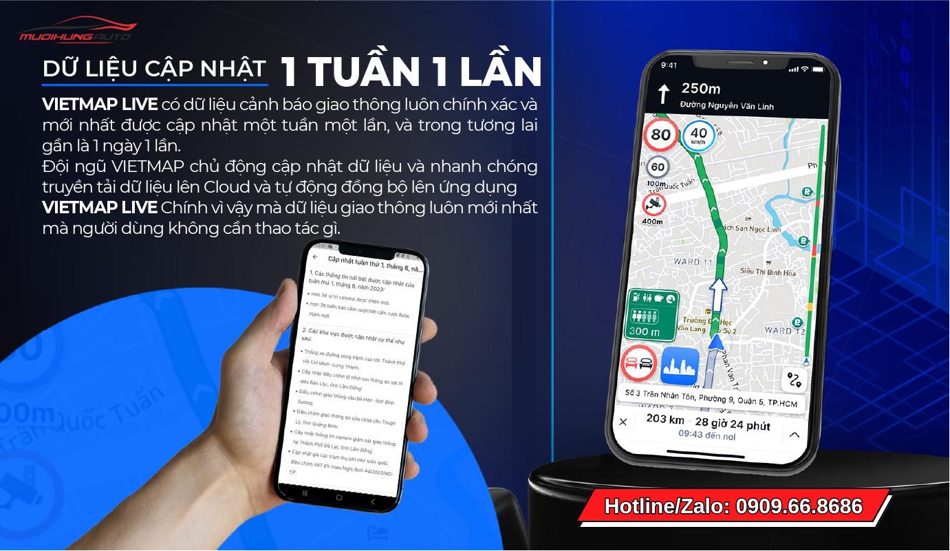 Ứng dụng Vietmap Live