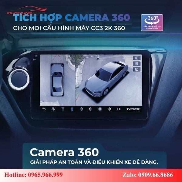 Đại Lý Phân Phối Và Lắp Đặt Màn Hình Teyes Chính Hãng TPHCM