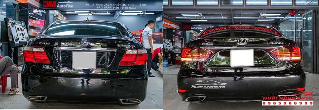 Độ Body Kit, Mâm Lên Đời Xe Lexus LS460L