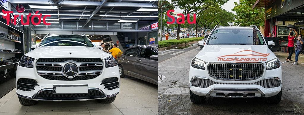 Độ Body Kit Cho Xe Mercedes GLS 450 Lên Đời Maybach GLS 600 2022