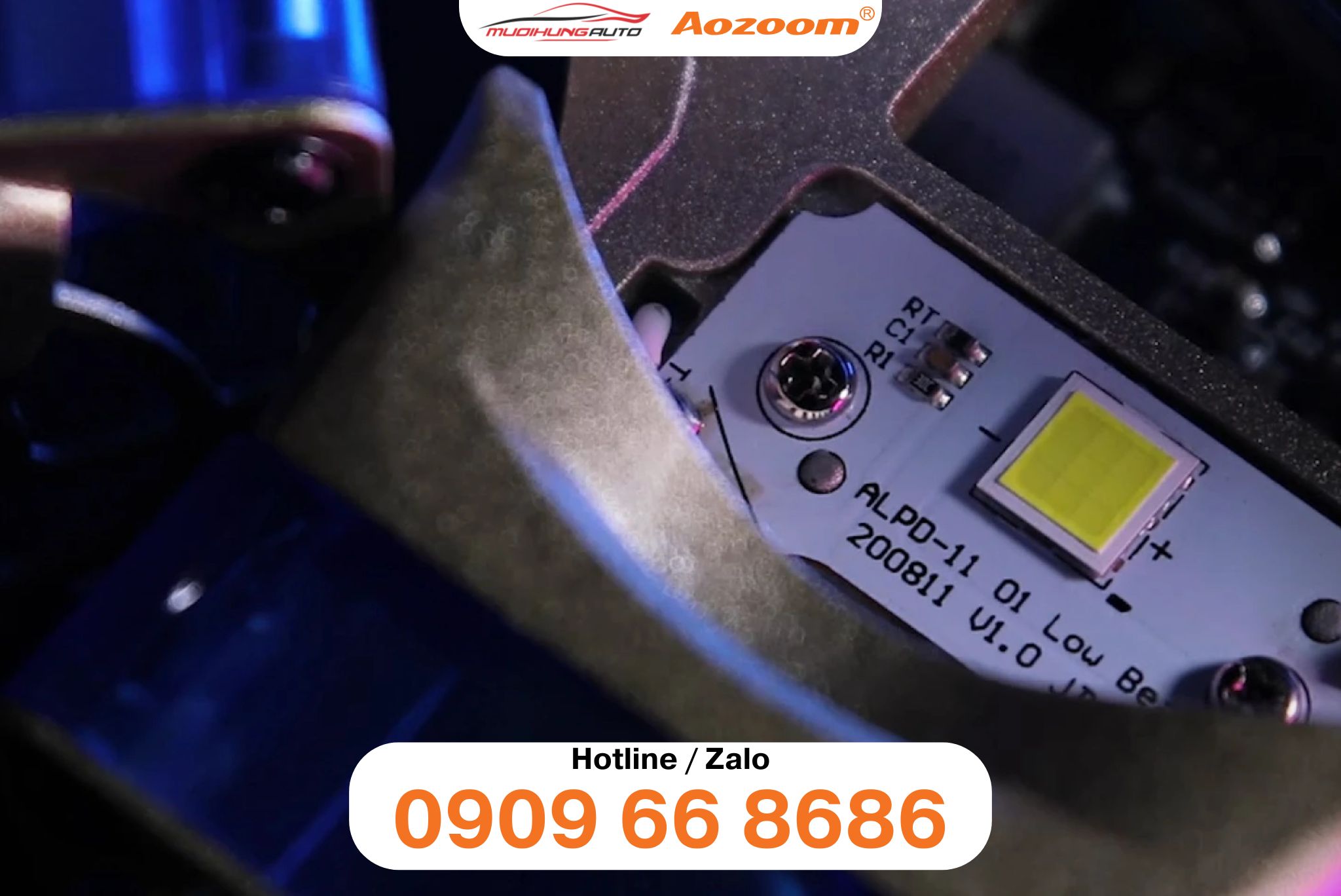 Ưu điểm đèn bi LED Aozoom DOMAX X LED Pro