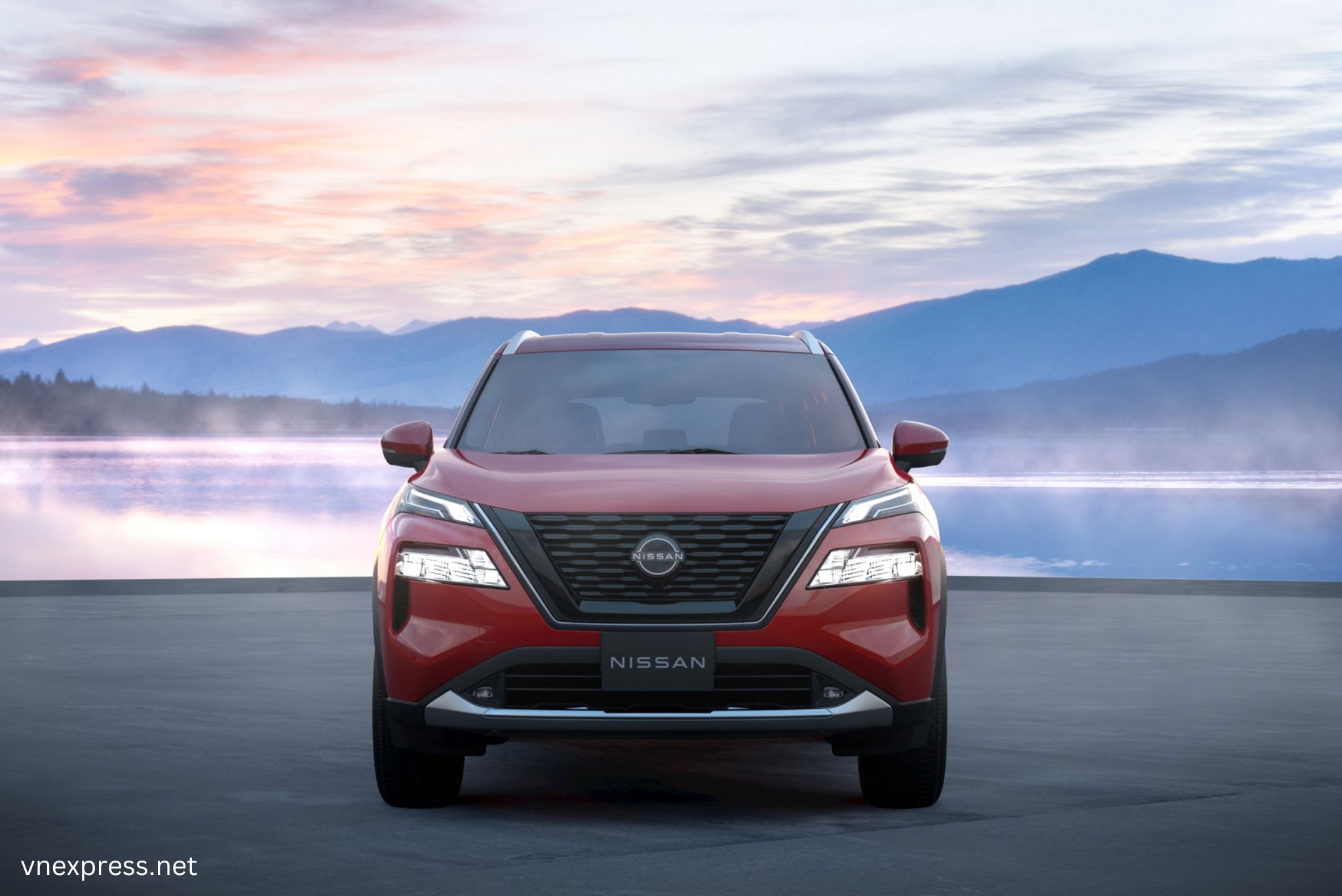 Nissan X-Trail 2025 thiết kế đầu xe ấn tượng