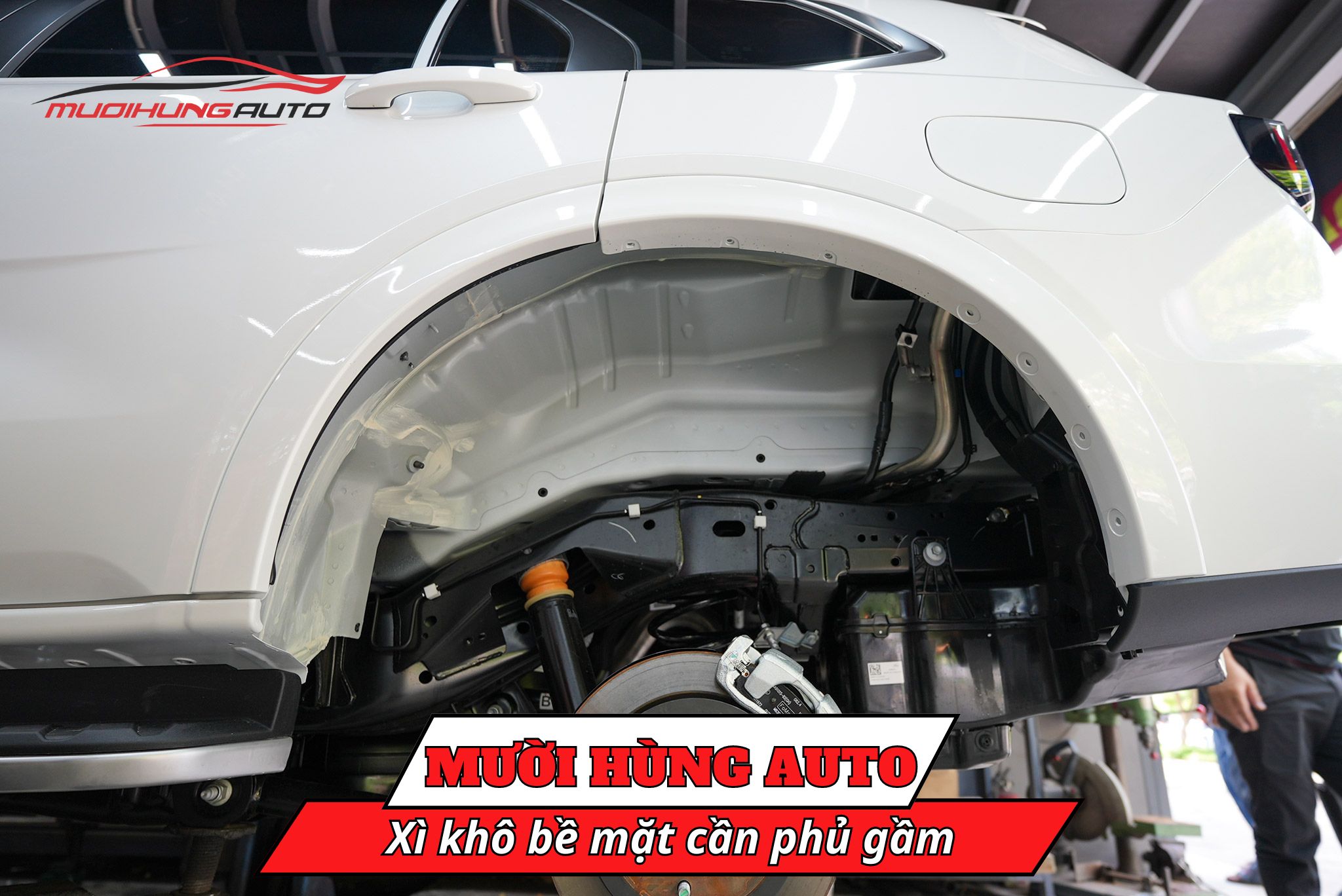 6 Bước Phủ Gầm Ô Tô Chuyên Nghiệp, Đạt Chuẩn