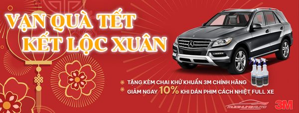 TƯNG BỪNG MÙA LỄ HỘI CUỐI NĂM VỚI CHƯƠNG TRÌNH KHUYẾN MÃI LÊN ĐẾN 10% CHO DỊCH VỤ DÁN PHIM CÁCH NHIỆT 3M