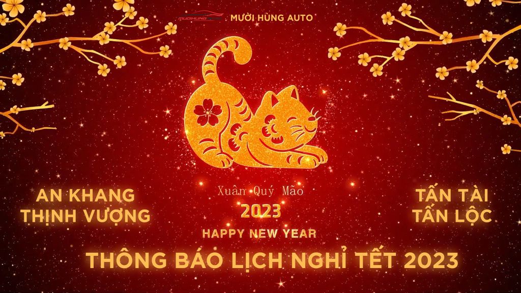 THÔNG BÁO LỊCH NGHỈ TẾT NGUYÊN ĐÁN NĂM 2023