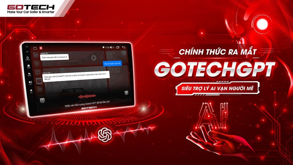 HƯỚNG DẪN CÀI ĐẶT VÀ SỬ DỤNG GOTECHGPT TRÊN MÀN HÌNH Ô TÔ GOTECH