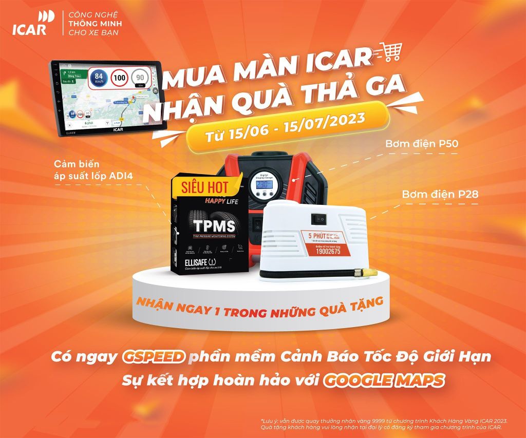 MUA MÀN ICAR - NHẬN QUÀ THẢ GA