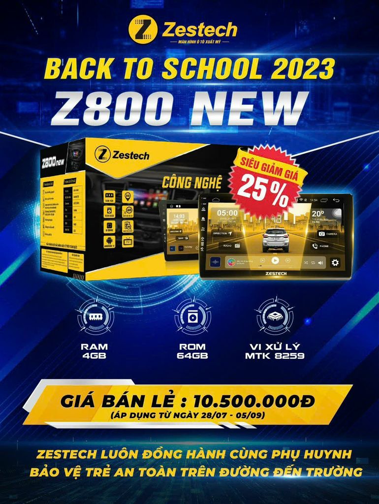 BÙNG NỔ ƯU ĐÃI KHỦNG MÙA HÈ ĐẾN TỪ THƯƠNG HIỆU ZESTECH
