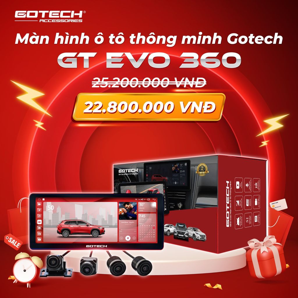 MUA MÀN HÌNH GOTECH - NHẬN ƯU ĐÃI BẤT NGỜ