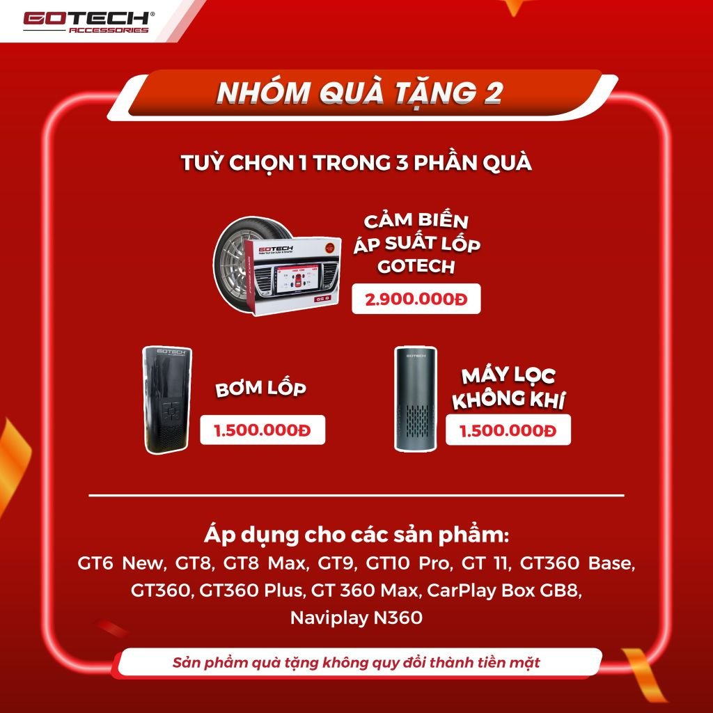 MUA MÀN GOTECH - BÙNG NỔ QUÀ TẶNG
