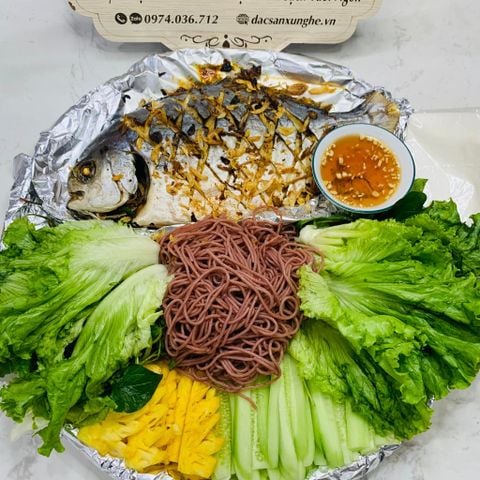 ca chim vang nuong noi chien khong dau