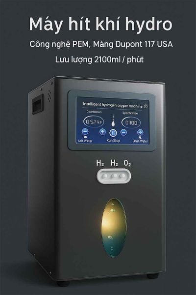 Máy hít khí hydro