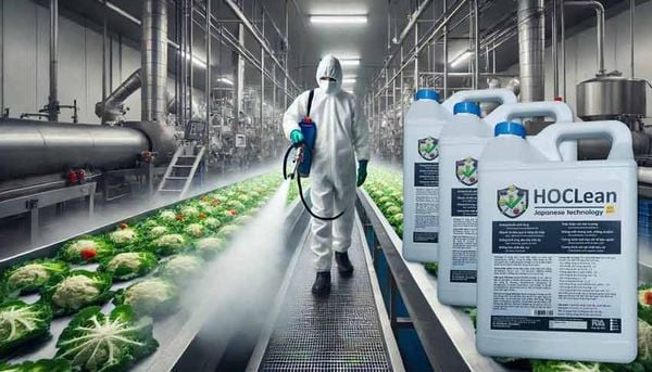 HOCLean khử trùng thực phẩm