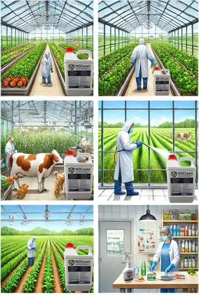 axit hypochlorous trong nông nghiệp