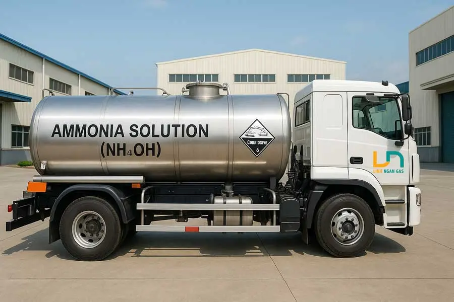 Dung dịch Amoniac NH4OH - amoni hydroxide – Linh Ngân Gas