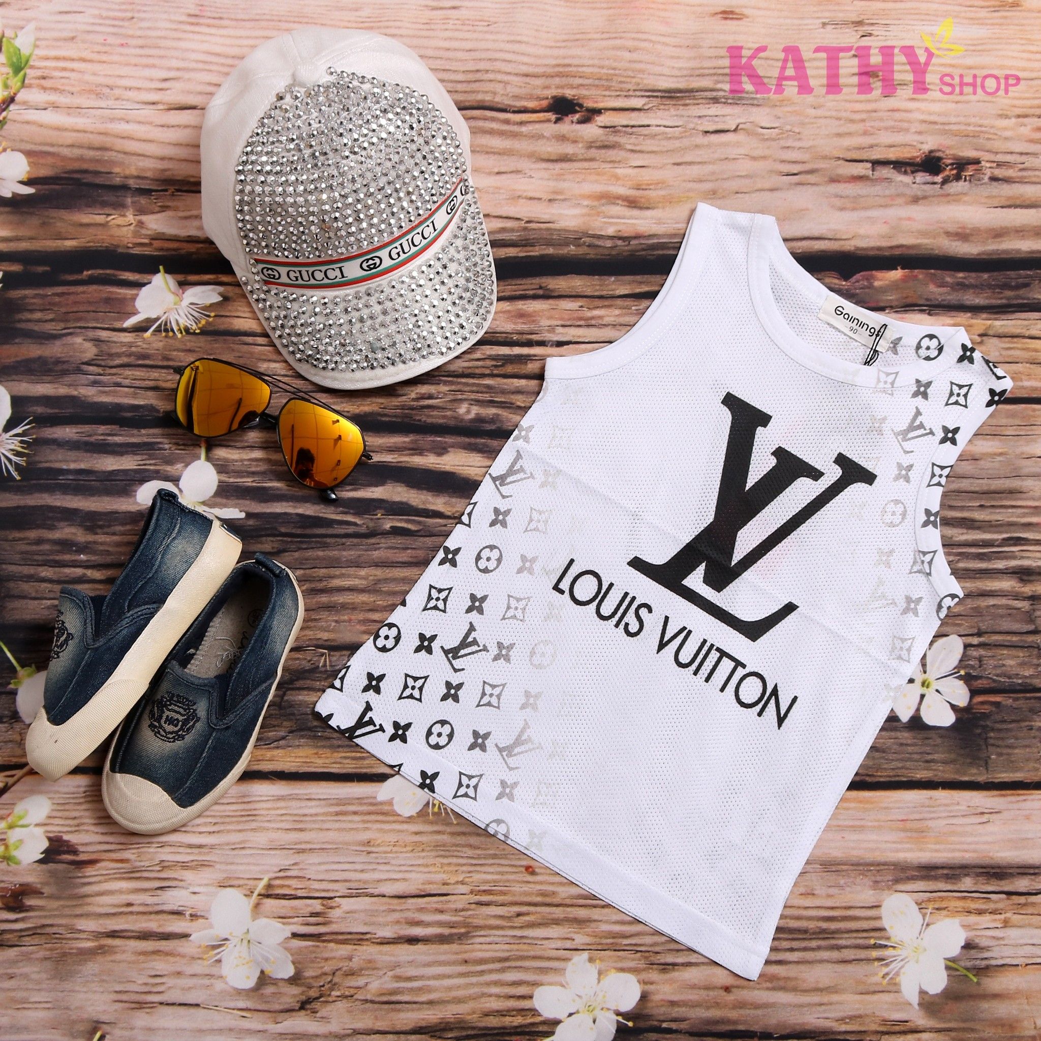 Áo Nam Louis Vuitton Monogram Gradient Cotton T-Shirt 'Vert' 1ABIX6 – LUXITY