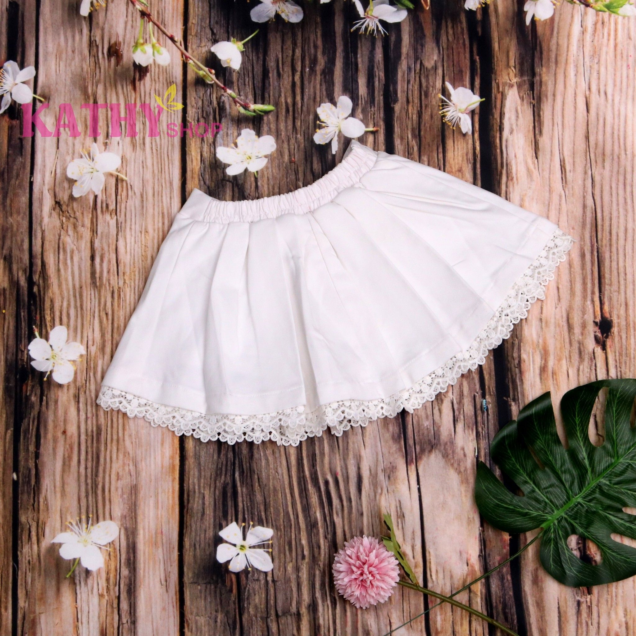 Sét áo thun Tiểu Thư trễ vai phối quần giả váy sành điệu dành cho bé gái  CBG9604L | Bé Cưng Shop