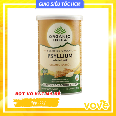 Bột Vỏ Hạt Mã Đề Hữu Cơ Ấn Độ Sản Phẩm Tự Nhiên Cho Sức Khỏe Toàn Diện