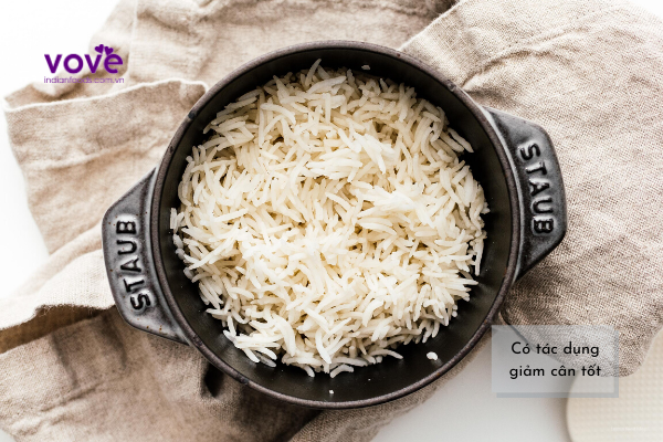 Ăn cơm từ gạo Ấn Độ giúp bạn kiểm soát cân nặng hiệu quả