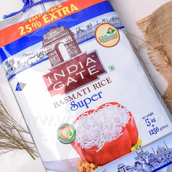 Gạo Ấn Độ INDIA GATE Basmati Rice Super