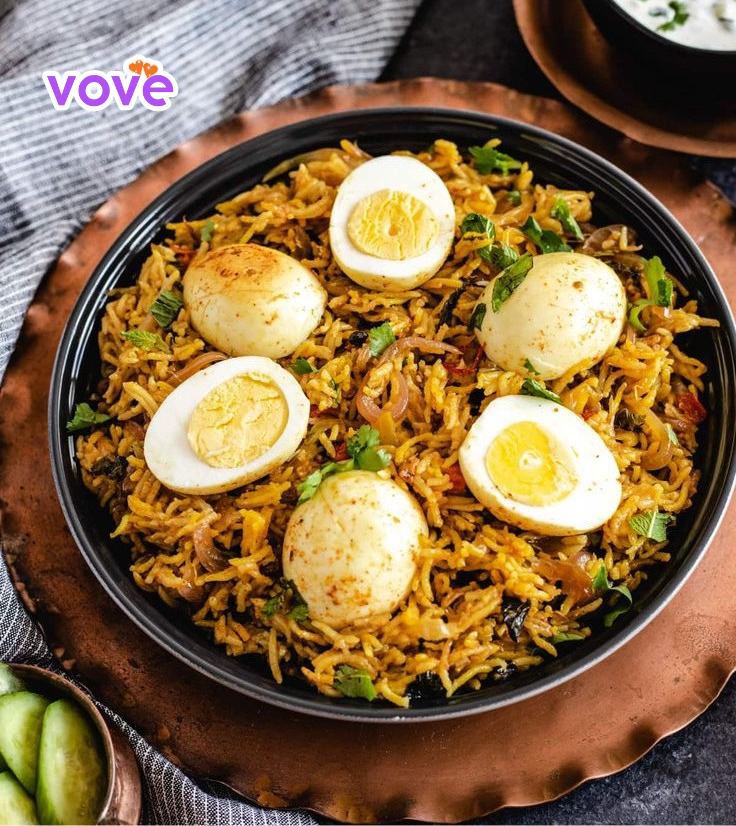 Món cơm Biryani truyền thống và nổi tiếng tại Ấn Độ