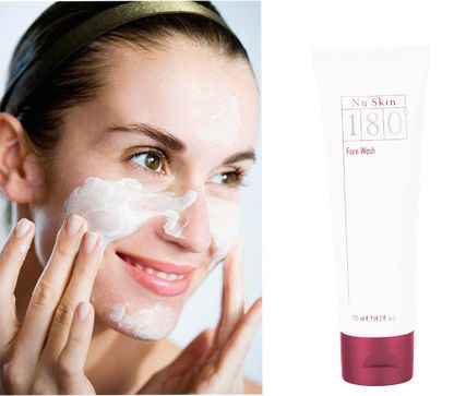 Hướng dẫn sử dụng Sữa rửa mặt Nu Skin 180 Face Wash