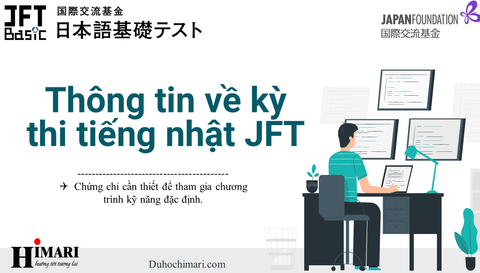 JFT-Basic - Kỳ thi dành riêng cho lao động đặc định kĩ năng