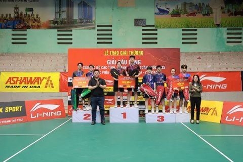 CHUNG KẾT GIẢI CẦU LÔNG CLB CÁC TỈNH, THÀNH, NGÀNH TOÀN QUỐC 2025 - KHU VỰC PHÍA BẮC - TRANH CÚP LI-NING - NHÓM TUỔI 1, 2