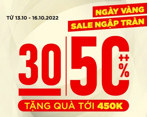 NGÀY VÀNG, LI-NING ƯU ĐÃI NGẬP TRÀN 30-50%++ & QUÀ TẶNG TỚI 450K